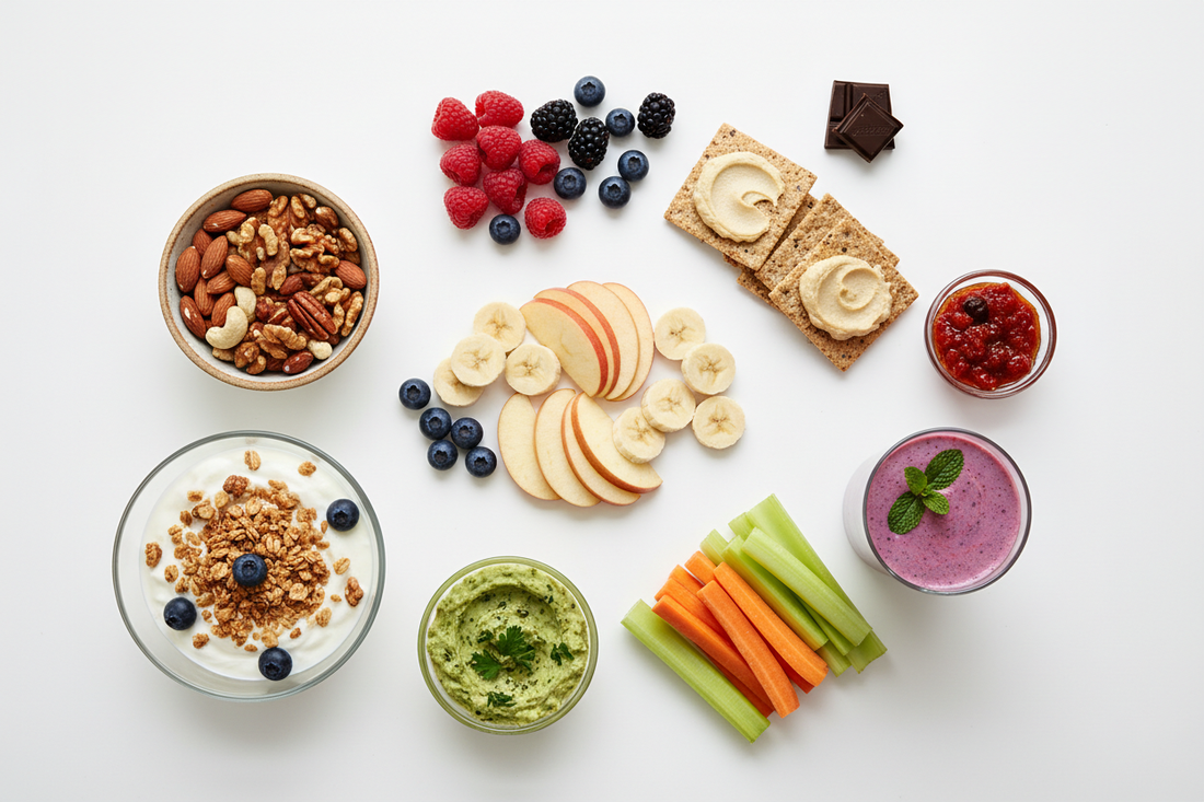 Colaciones inteligentes: qué comer entre comidas para sentirte mejor.