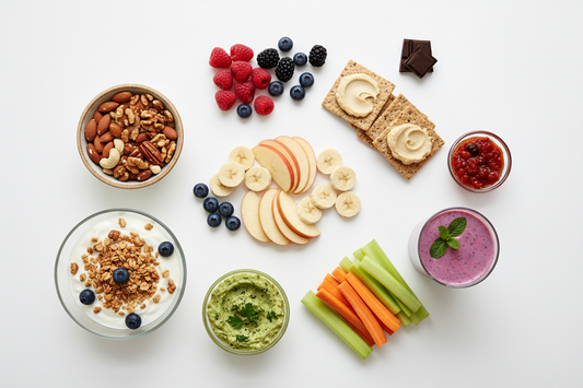 Colaciones inteligentes: qué comer entre comidas para sentirte mejor.